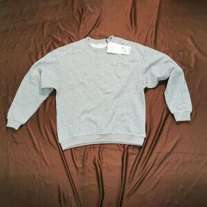 Alo Yoga NWT Accolade Crew Neck Pullover Athletic Grey Size M